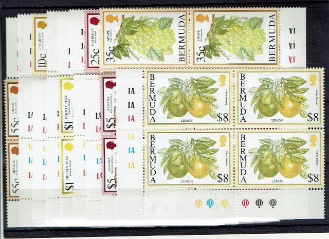 Image of Bermuda SG 702A/18A UMM British Commonwealth Stamp